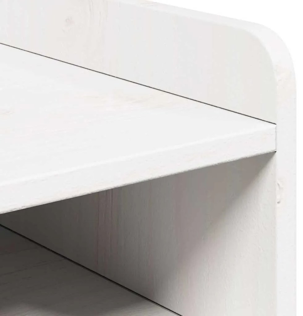 Mesas de cabeceira com gaveta 2 pcs Branco 38 x 36 x 29,5 cm