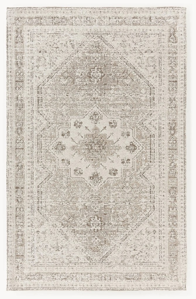 Tapete em chenille artesanal Mahdi