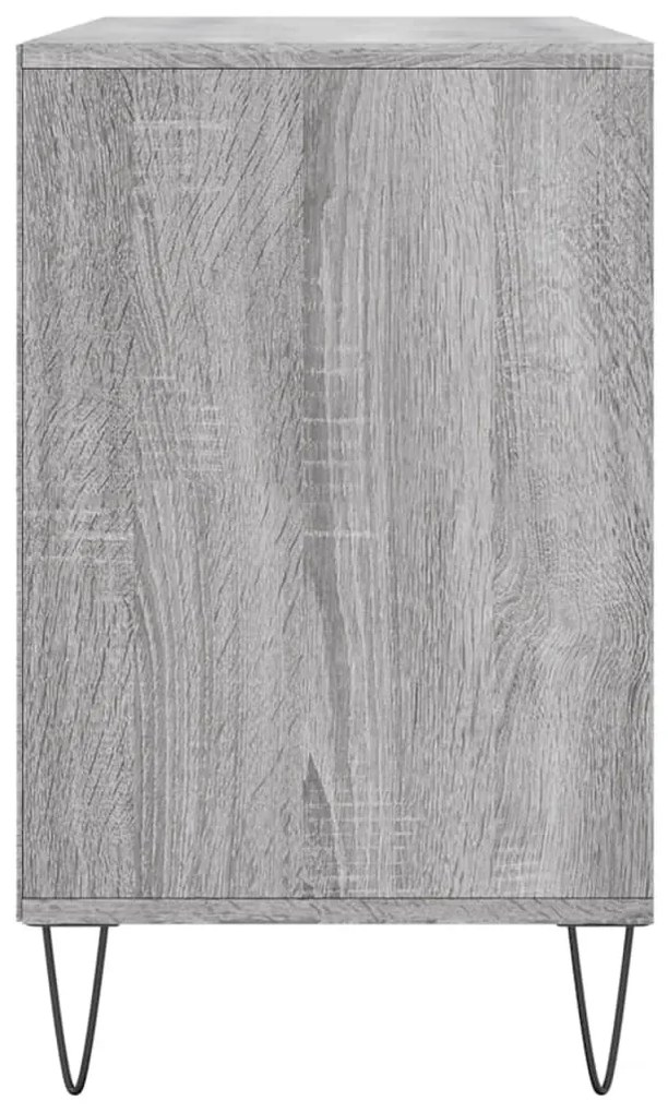 Sapateira 102x36x60 cm derivados de madeira cinzento sonoma
