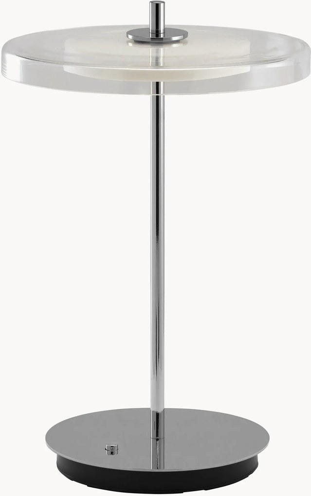 Candeeiro de mesa LED portátil regulável pequeno Asteria Move