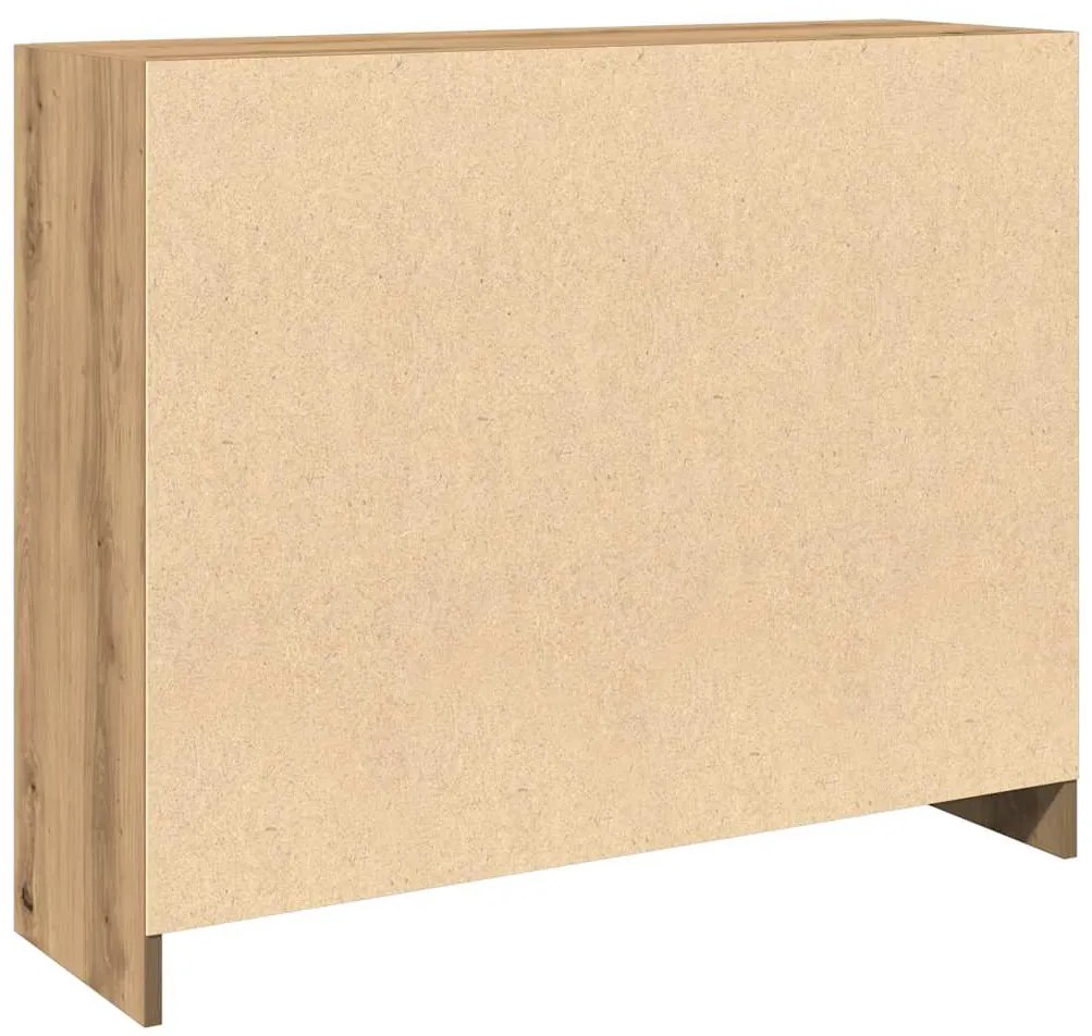 Aparador 91x28x75 cm derivados de madeira carvalho artisiano