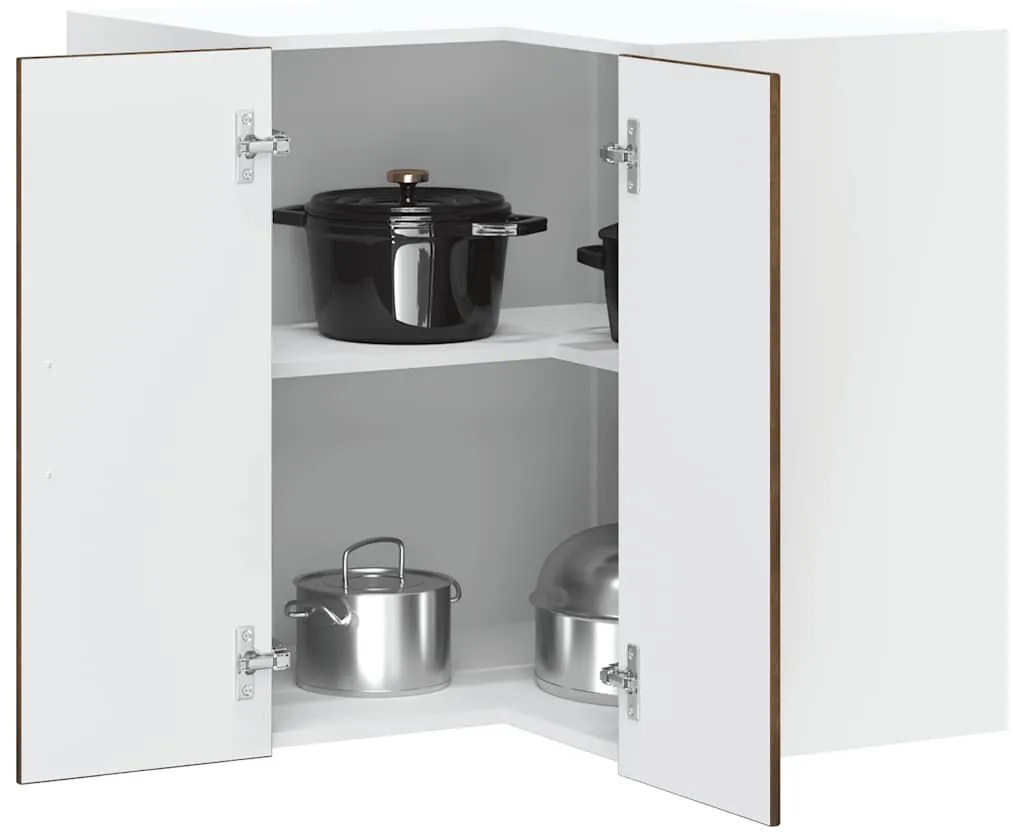 Cozinha Armário de canto de parede Kalmar derivados de madeira