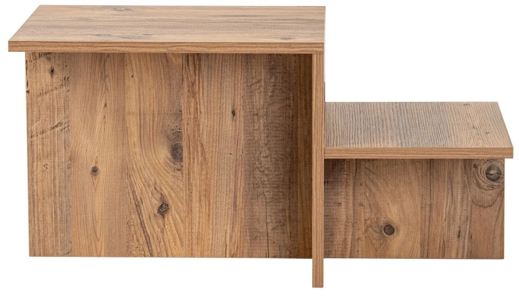 Mesa de Café Harmony – Pinho Atlântico – 80x40x40 cm