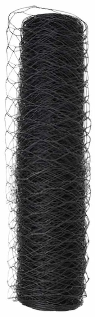Cerca Hexagonal Cinzeto 0.8 x 25 m Aço