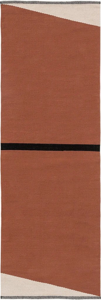 Passadeira em algodão artesanal de pelo curto Lenny