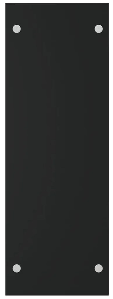 Suporte para lenha 40x35x100 cm vidro temperado preto
