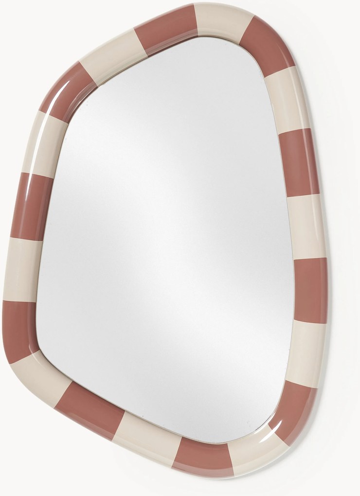 Espelho de parede orgânico Irina, Alt 86 cm