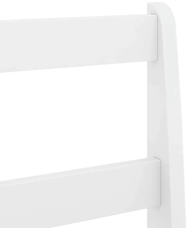 5 pcs conjunto de jantar Panama madeira pinho maciça branco