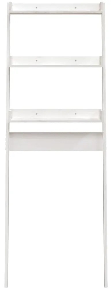 Toalheiro 63,5x32x179 cm madeira de pinho maciça branco