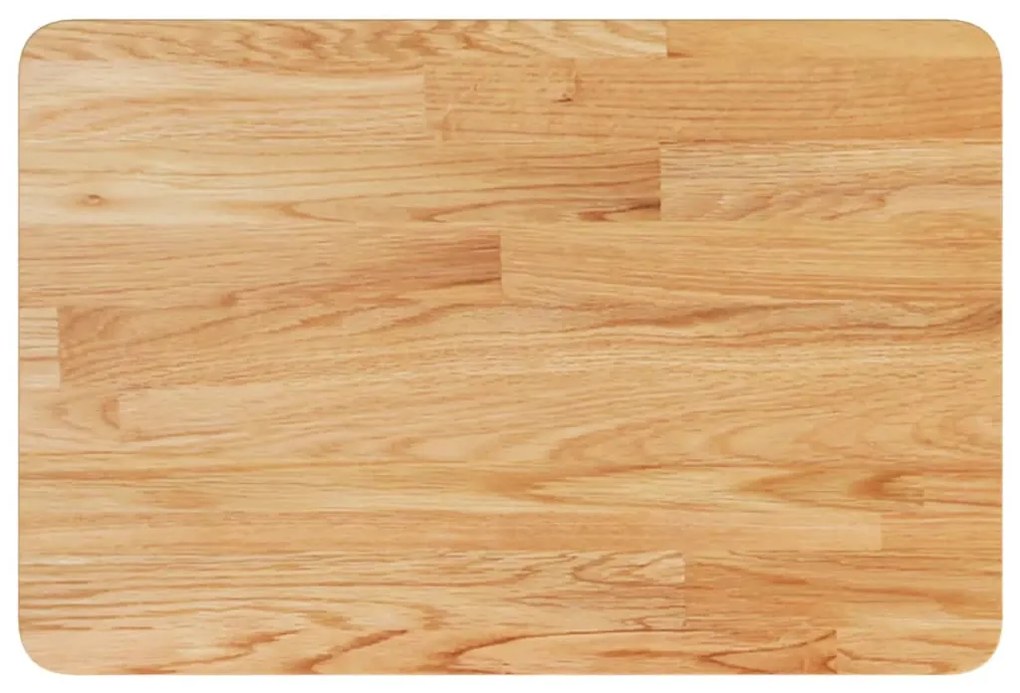 Bancada p/ WC 60x40x1,5 cm madeira tratada castanho-claro
