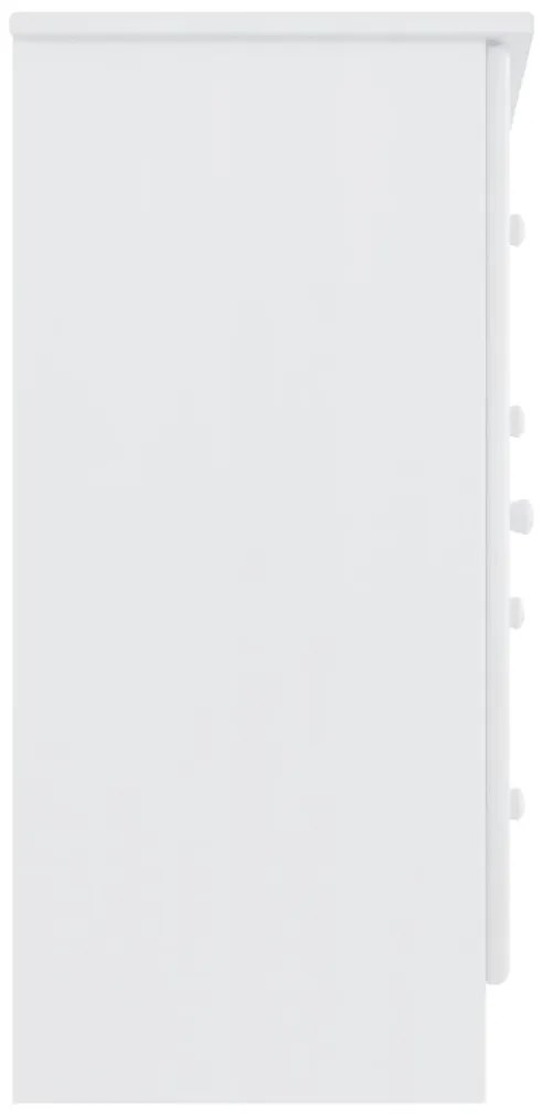 Aparador ALTA 77x35x73 cm madeira de pinho maciça branco