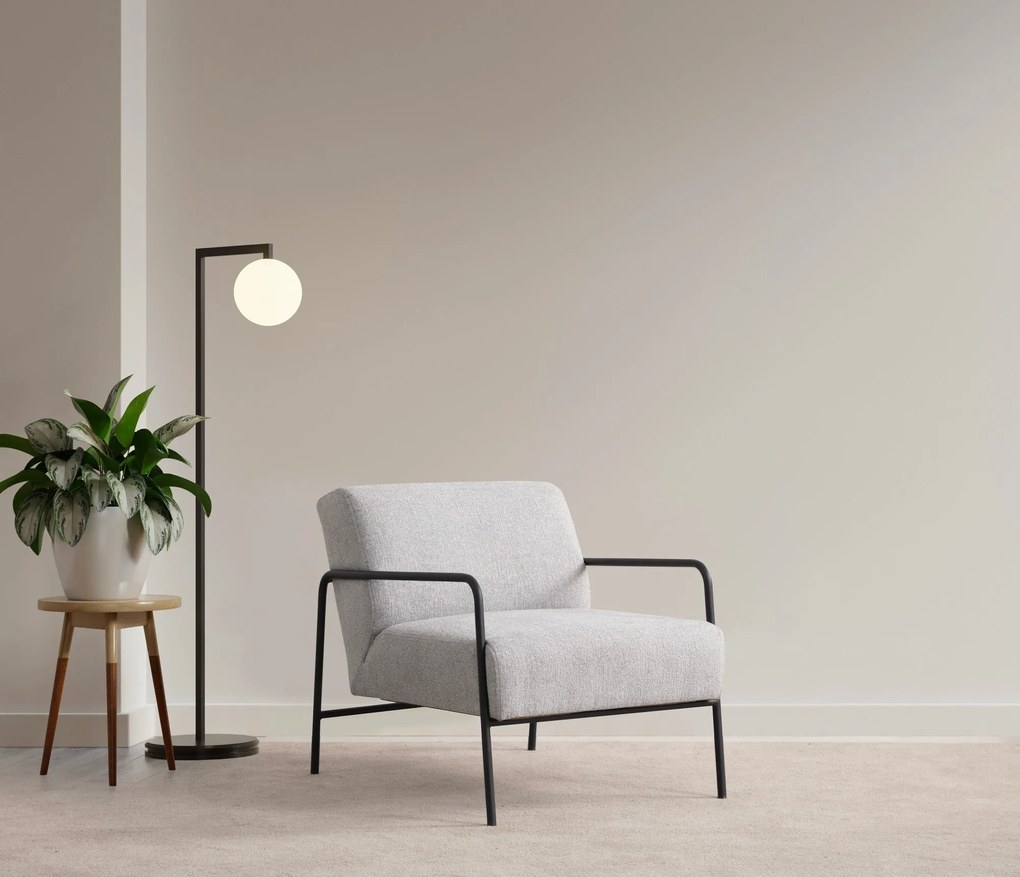 Cadeira Wing Eti – Cinzento – 70x90x75 cm