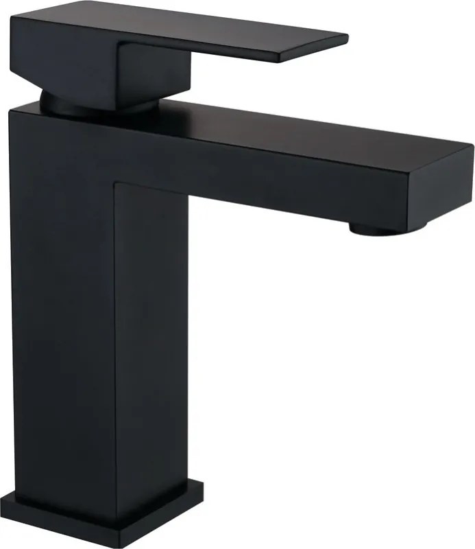 Mexen Cube torneira de lavatório, preta - 72900-70