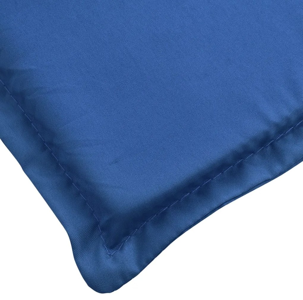 Almofadão p/ espreguiçadeira 200x70x3cm tecido oxford azul real