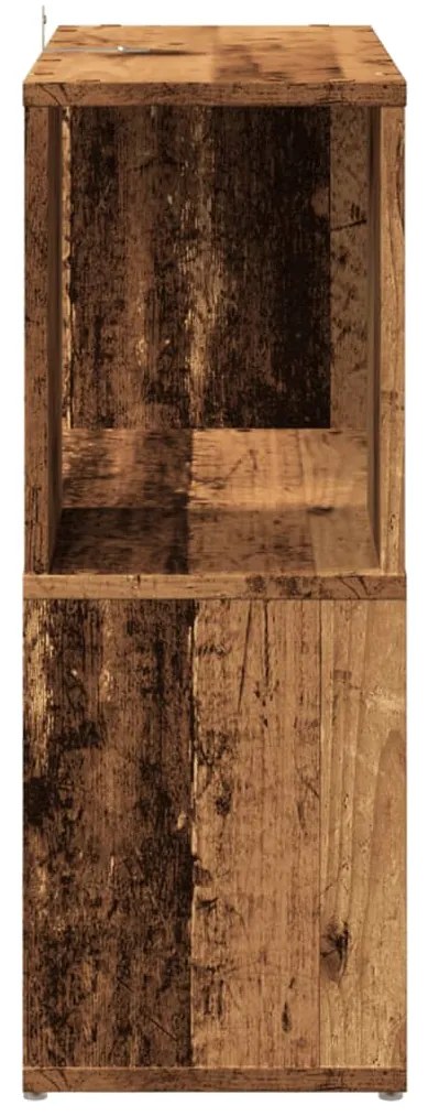 Estante 60x24x63 cm derivados de madeira madeira velha