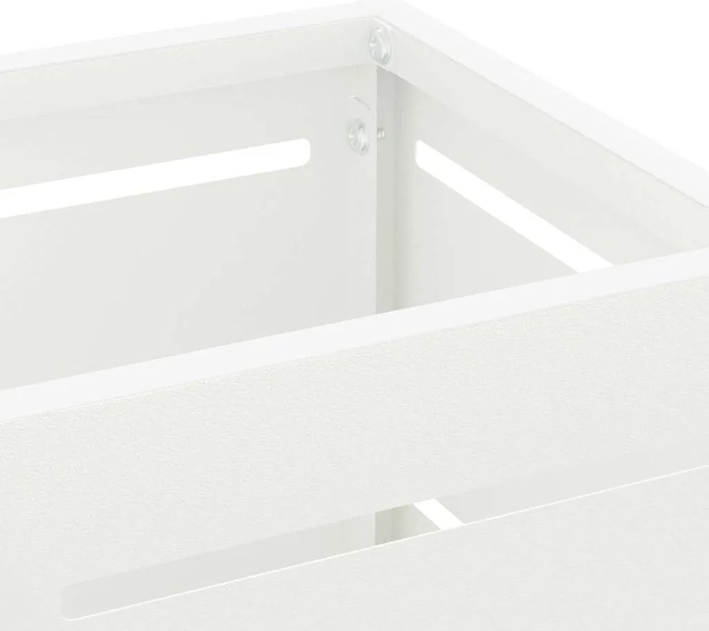 Suporte para Guarda-Chuva Branco Madeira Padrão