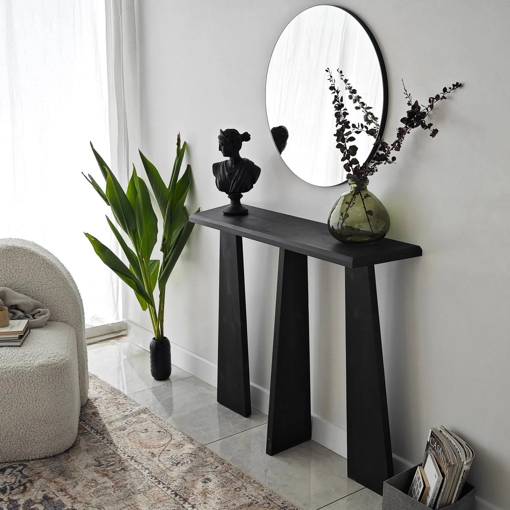 Cômoda Cleopatra – Antracite – 100 cm x 83 cm x 28 cm