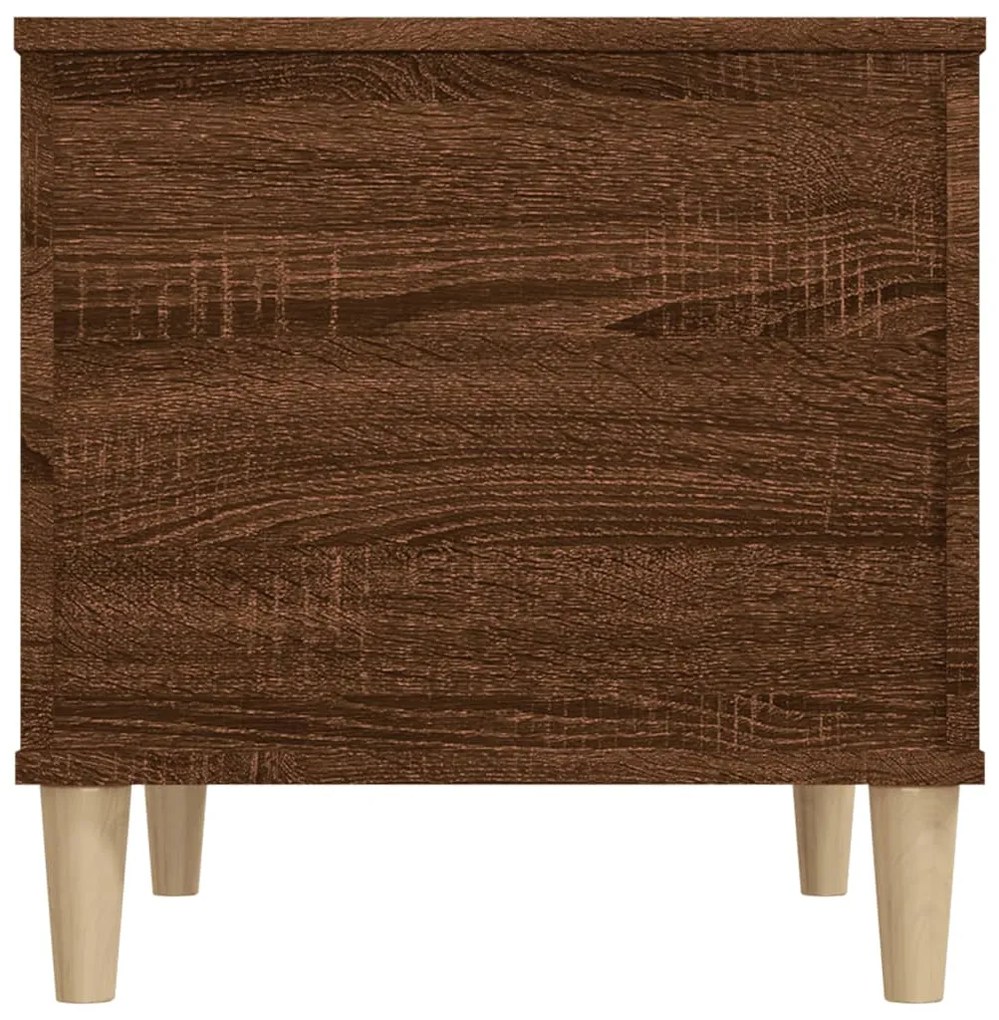 Mesa centro 60x44,5x45 cm derivados madeira carvalho castanho