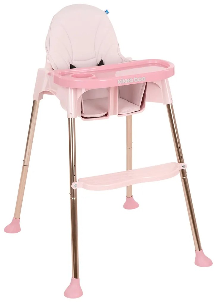 Cadeira refeição para bebé 2 em 1 Sky-High Rosa