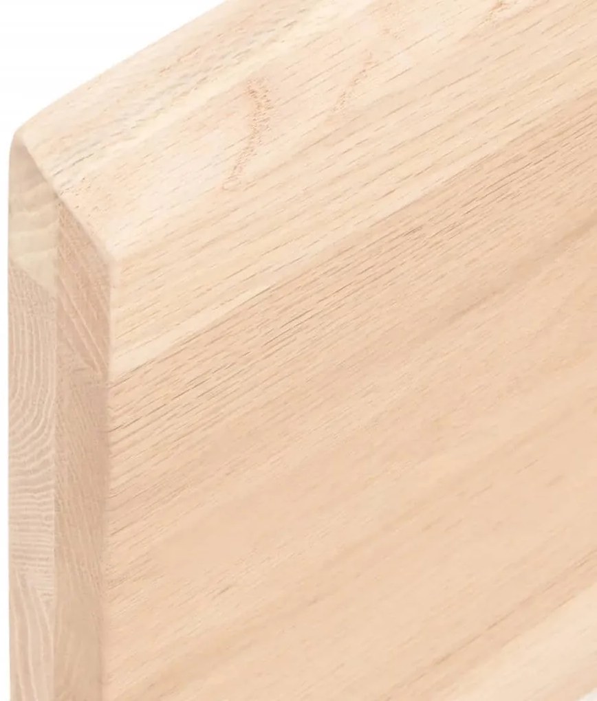 Prateleira de parede 100x30x(2-4)cm carvalho maciço não tratado