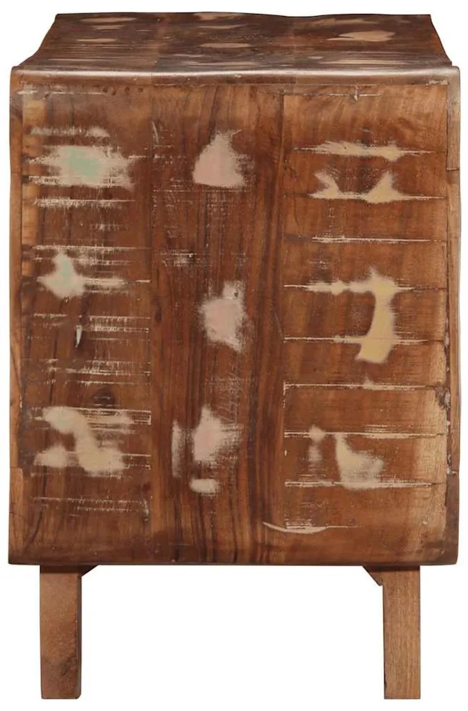 Móvel de TV 105x46x32 cm madeira recuperada maciça