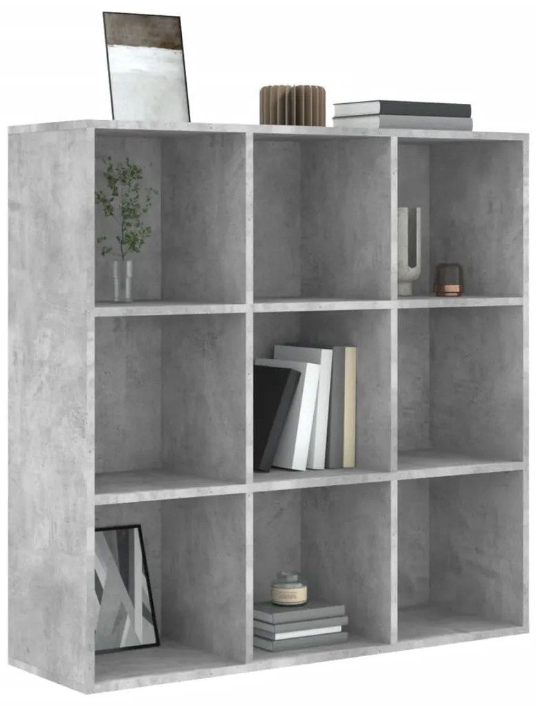 Estante 98x29x97,5 cm derivados madeira cinzento cimento