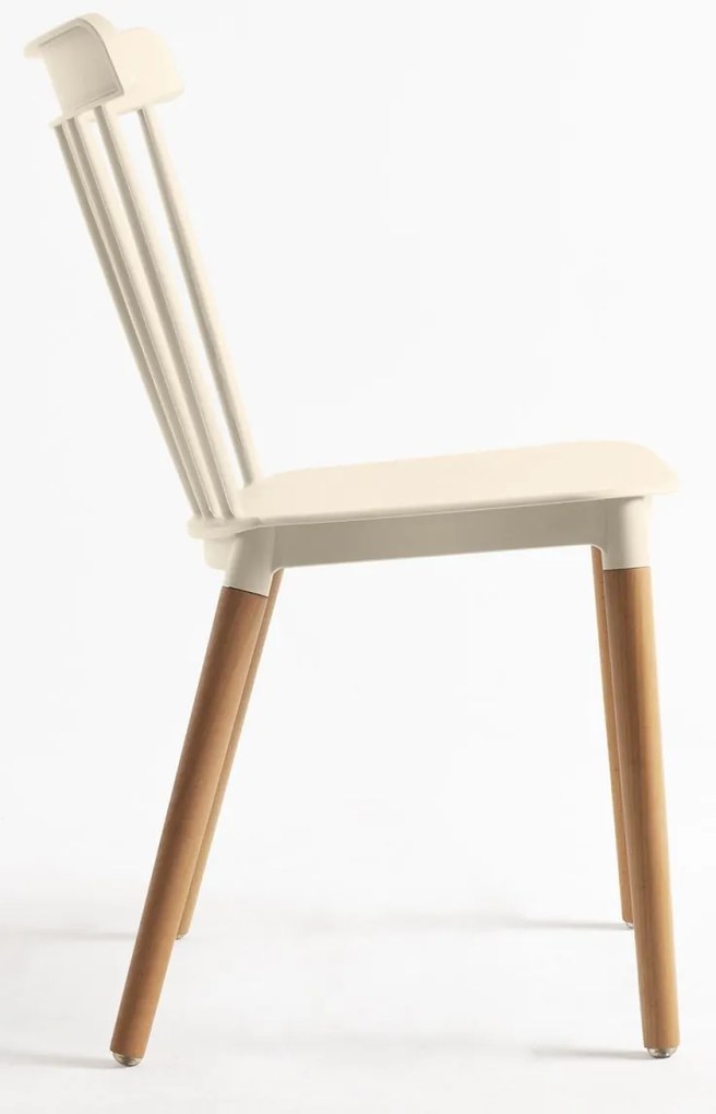 Pack 6 Cadeiras Leka - Beige