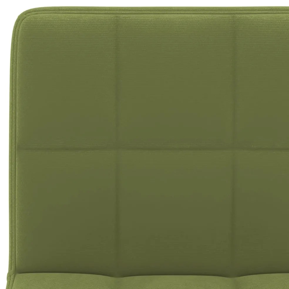 Bancos de bar 2 pcs veludo verde-claro