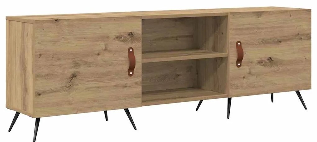 Gabinete para TV carvalho artisiano 150 x 30 x 50 cm