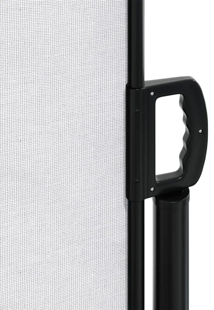 Toldo lateral retrátil 180x1200 cm branco
