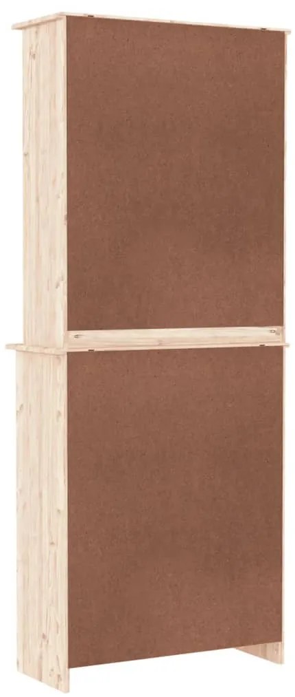 Aparador alto ALTA 77x35x188 cm madeira de pinho maciça