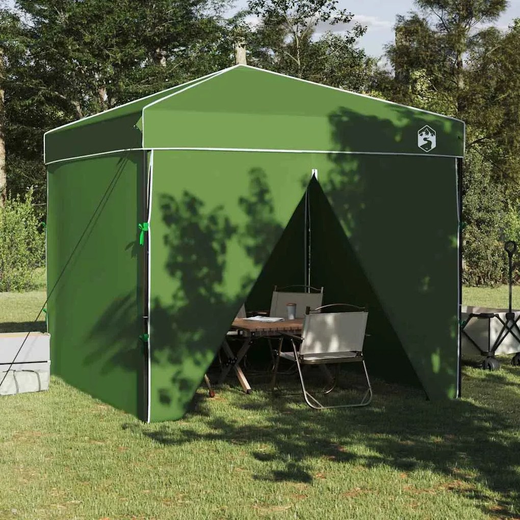 Tenda de Toldo Verde 250 x 250 x 227 / 236 / 245 cm Tecido Oxford