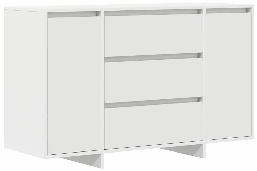 Sideboard Branco 120x41x75 cm Madeira de Engenharia