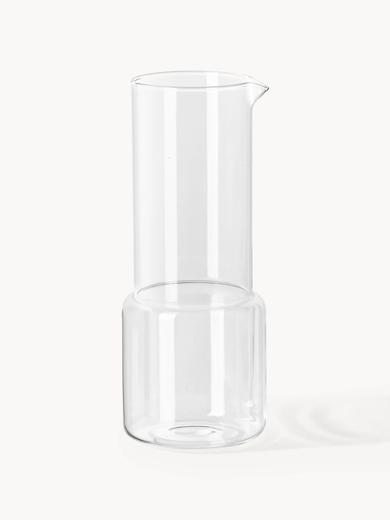 Jarro em vidro borossilicato artesanal Gustave, 1,4 L