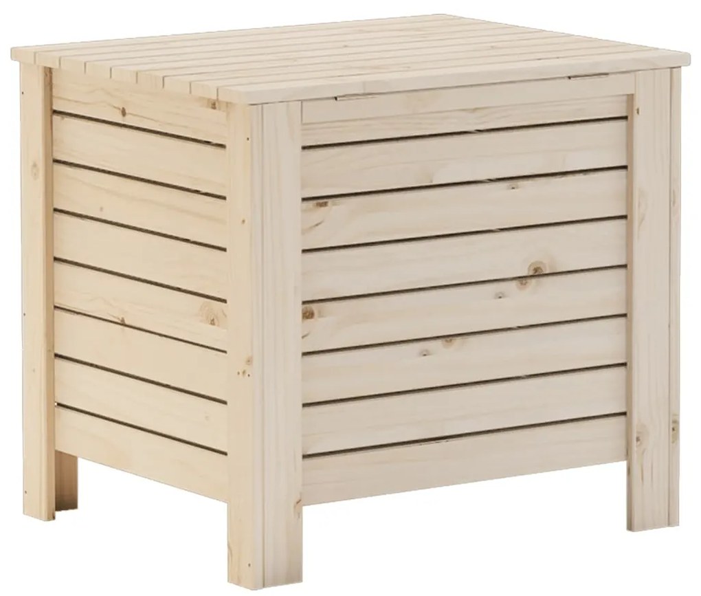 Caixa de arrumação com tampa RANA 60x49x54 cm pinho maciço
