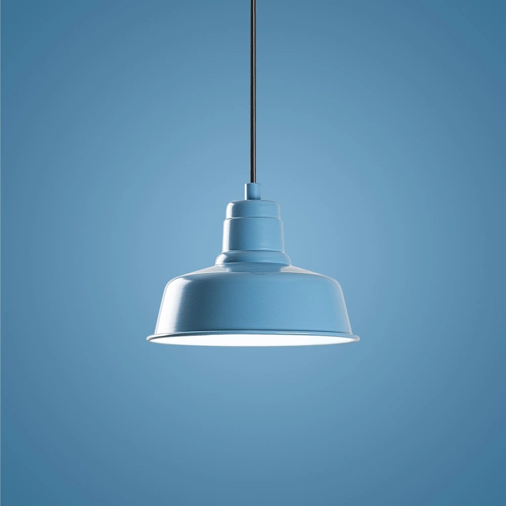 Candeeiro Chandelier Memati – Azul Claro – Diâmetro 45 cm