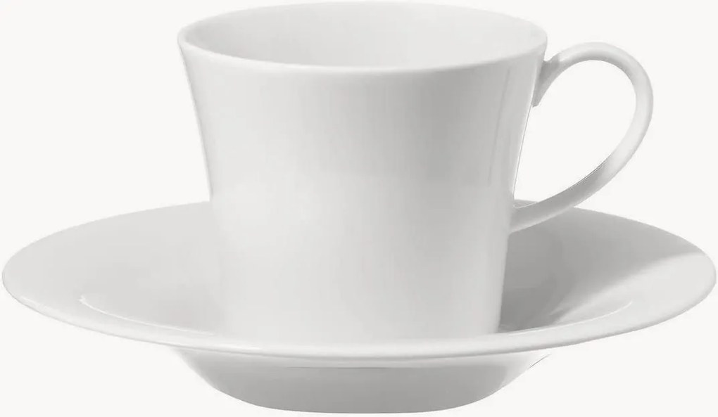 Chávena de café de porcelana artesanal Berlin com pires