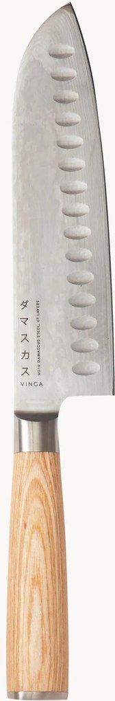 Faca Santoku em aço Damasco Hattasan