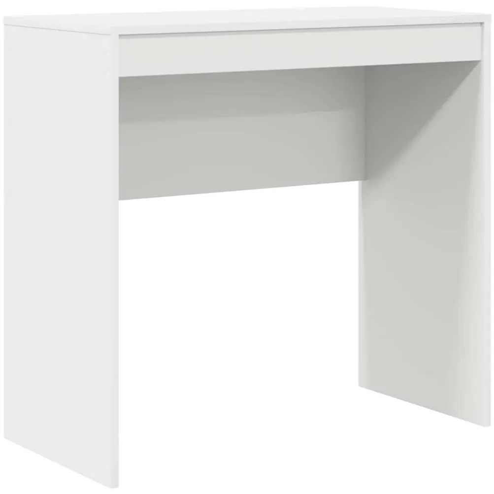 Mesa com Armazenamento Branca Madeira Engenheirada