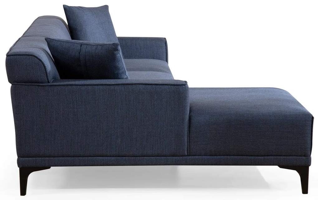 Sofá de Canto Petra – Azul – 145 x 250 cm