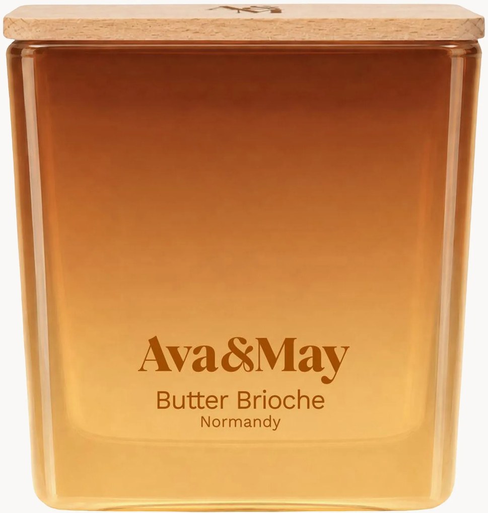 Vela perfumada grande Butter Brioche (avelã tostada, baunilha, açúcar torrado)