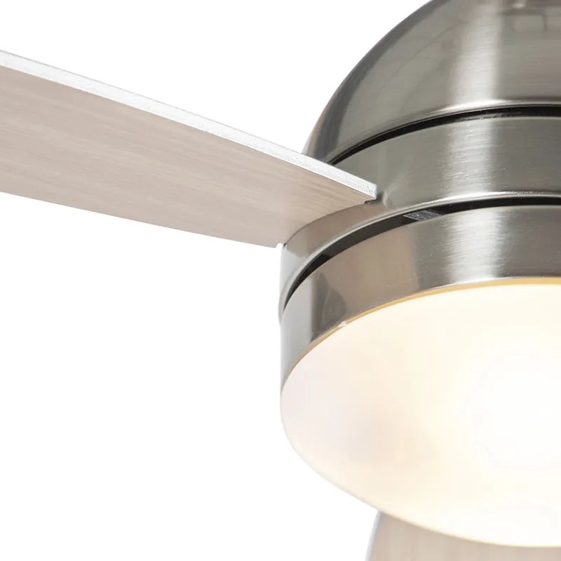 Ventilador de teto aço 96cm com controle remoto - Rotar Moderno