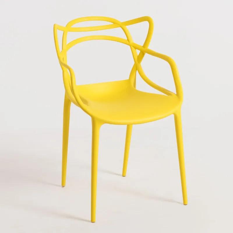 Cadeira Dresden Cor: Amarelo