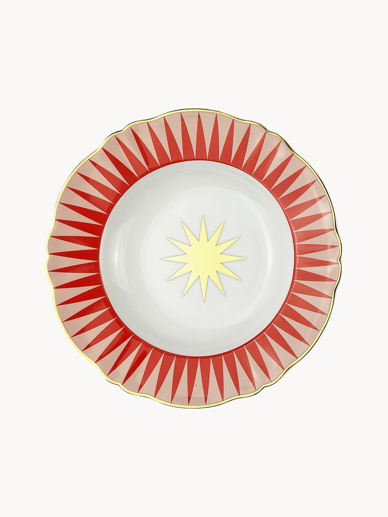Prato de massa em porcelana artesanal Abracadabra