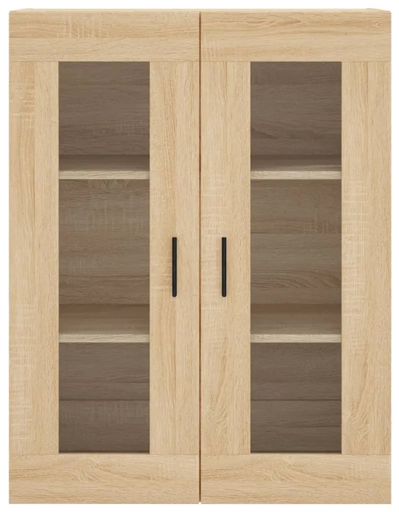 Armário alto 69,5x34x180 cm derivados de madeira cor sonoma