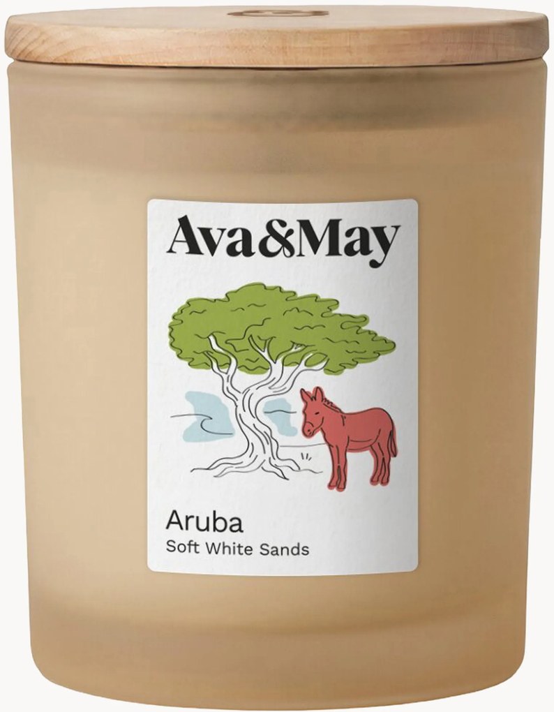 Vela perfumada Aruba (lichia, magnólia, baunilha)