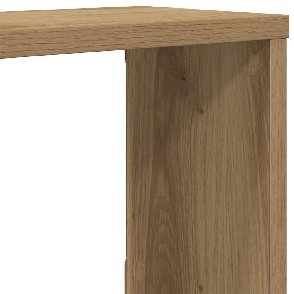 Prateleiras parede cubo 4 pcs deriv. madeira carvalho artisiano