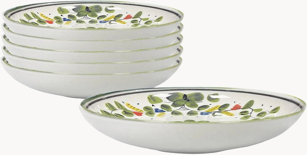 Pratos de sopa em porcelana Maritime, conjunto de 6
