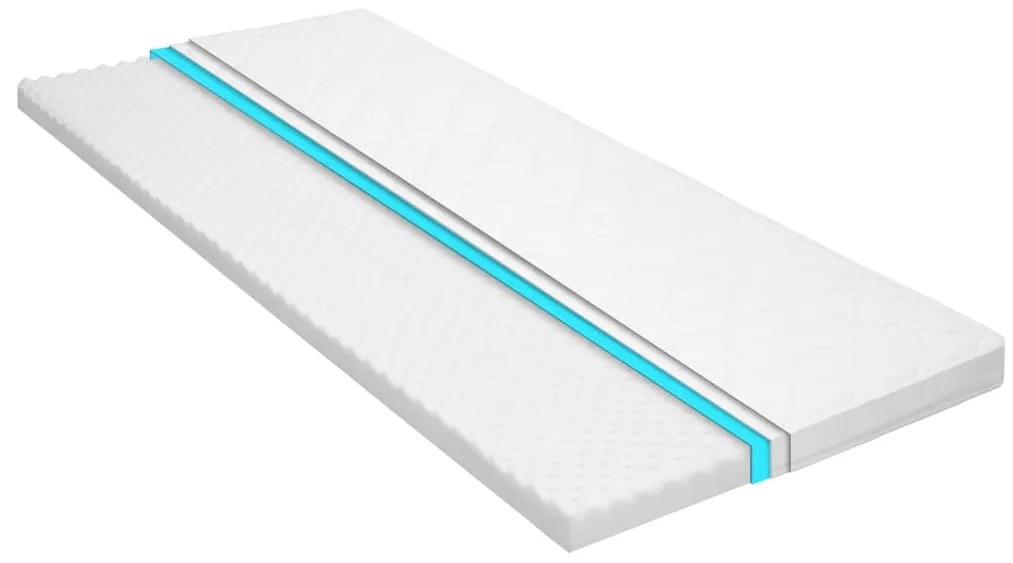 Sobrecolchão 100x200 cm perfil estilo ovo em espuma fria 6 cm