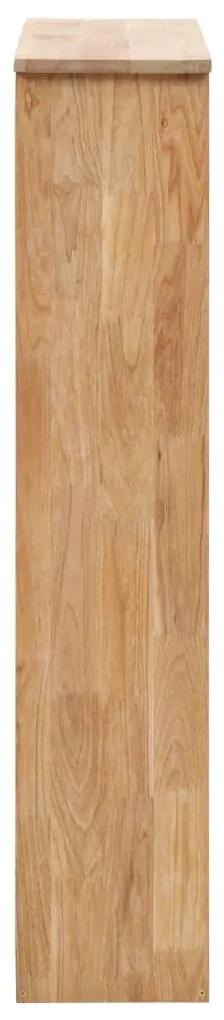 Sapateira 55x20x104 cm madeira de nogueira maciça
